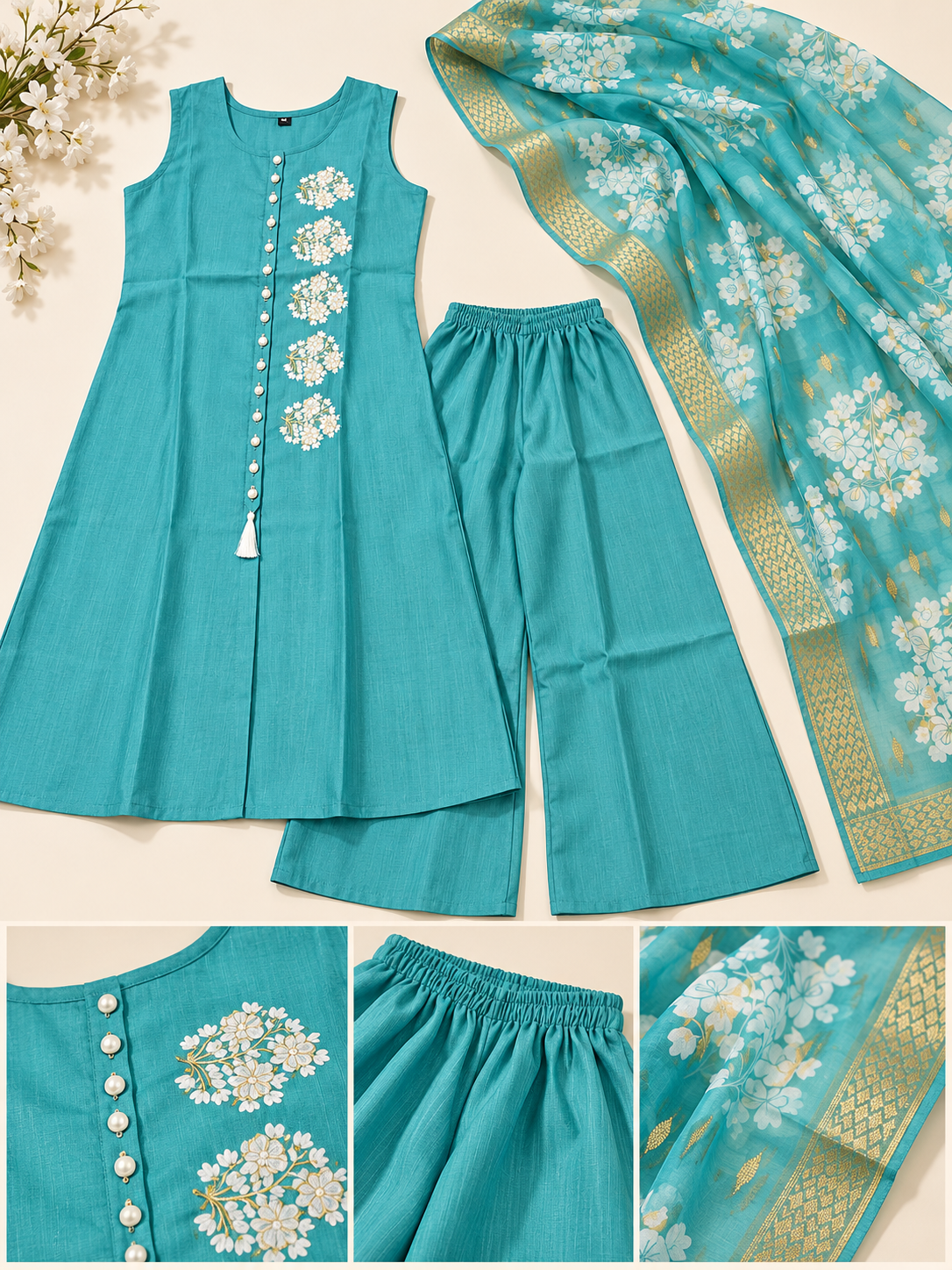 Kurti Pant Sets KPS1046