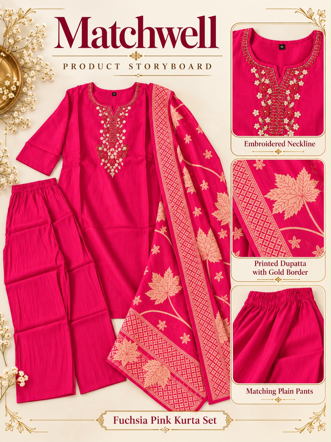Kurti Pant Sets KPS1030