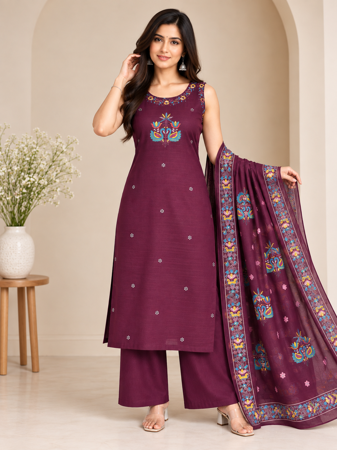 Kurti Pant Sets KPS859