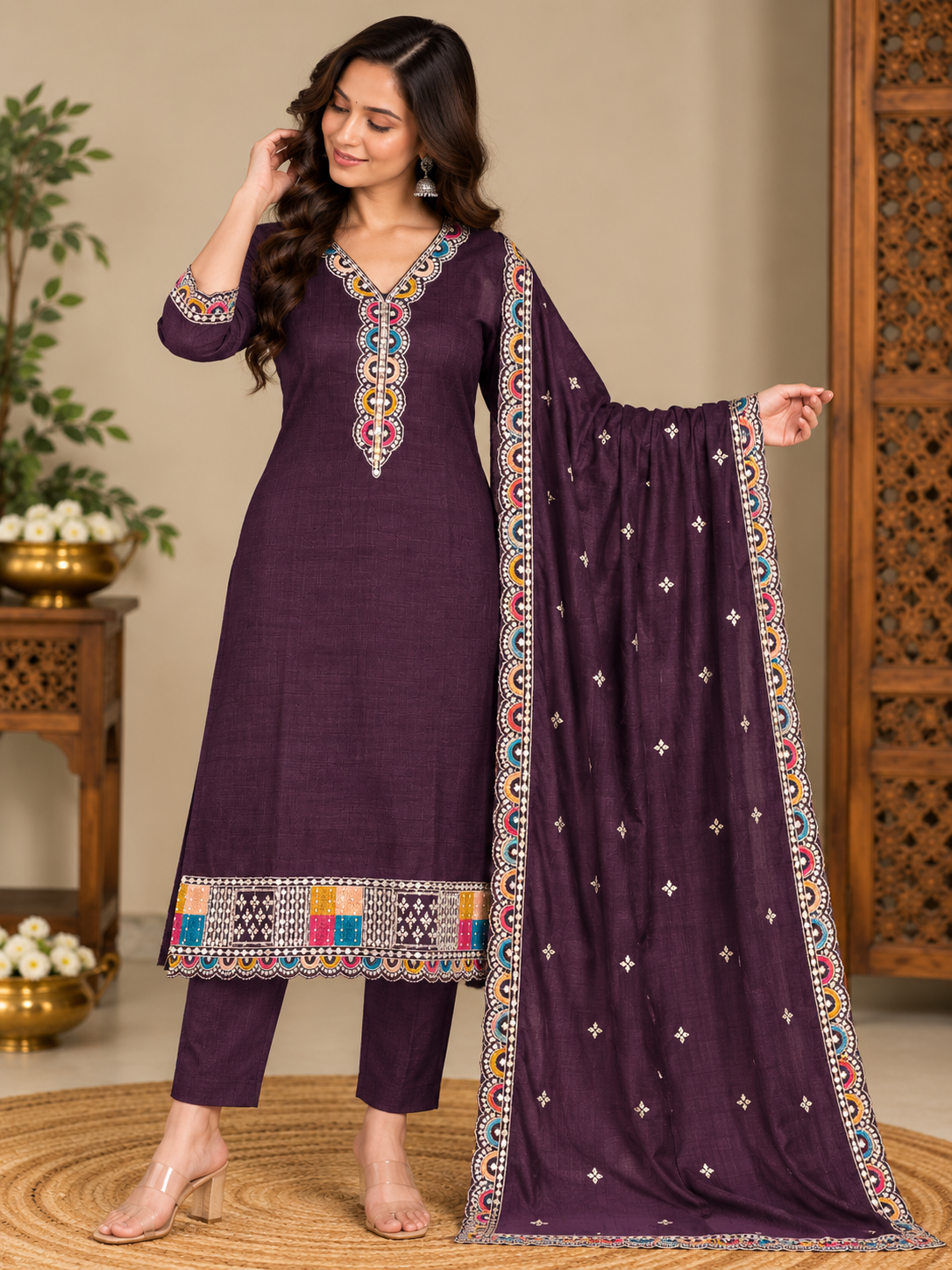 Kurti Pant Sets KPS947