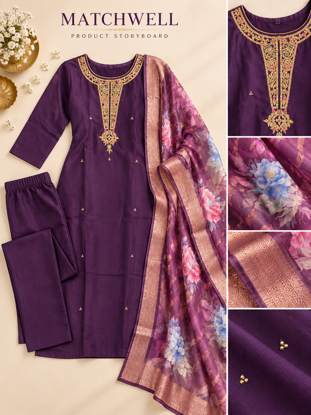 Kurti Pant Sets KPS1026