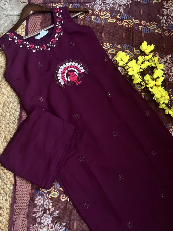 Kurti Pant Sets KPS493