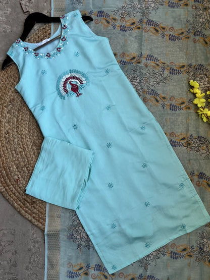 Kurti Pant Sets  KPS509