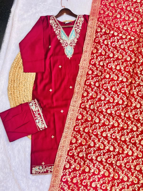 Kurti Pant Sets  KPS591