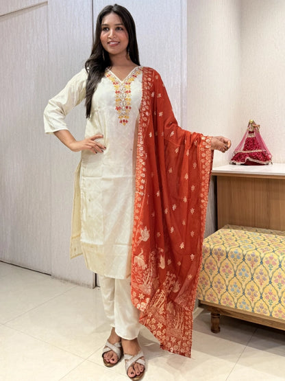 Kurti Pant Sets  KPS615