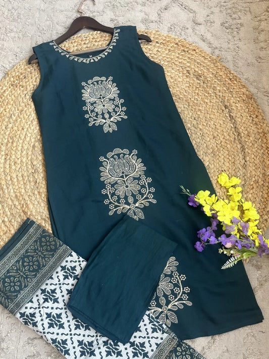 Kurti pant sets KPS743