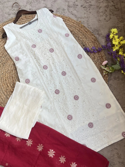 Kurti Pant sets KPS763