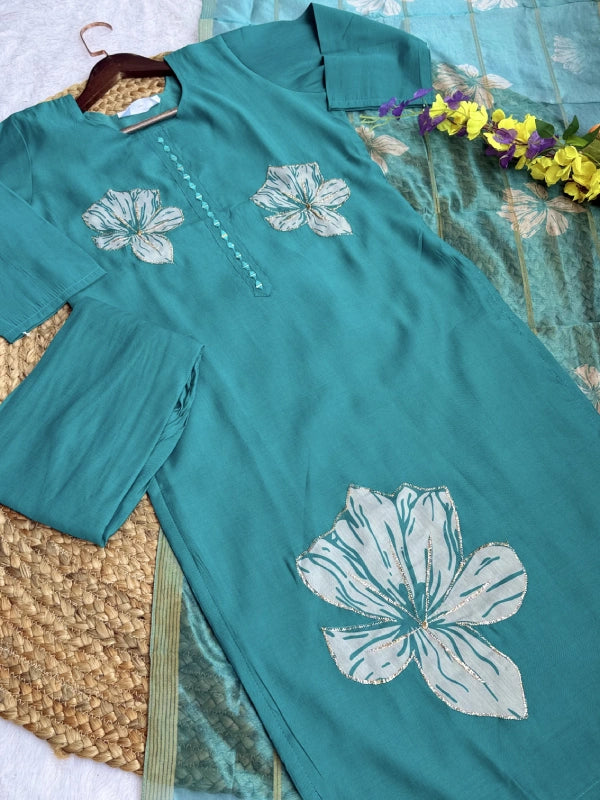 Kurti Pant Sets KPS386
