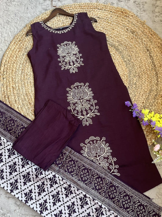 Kurti pant sets KPS747