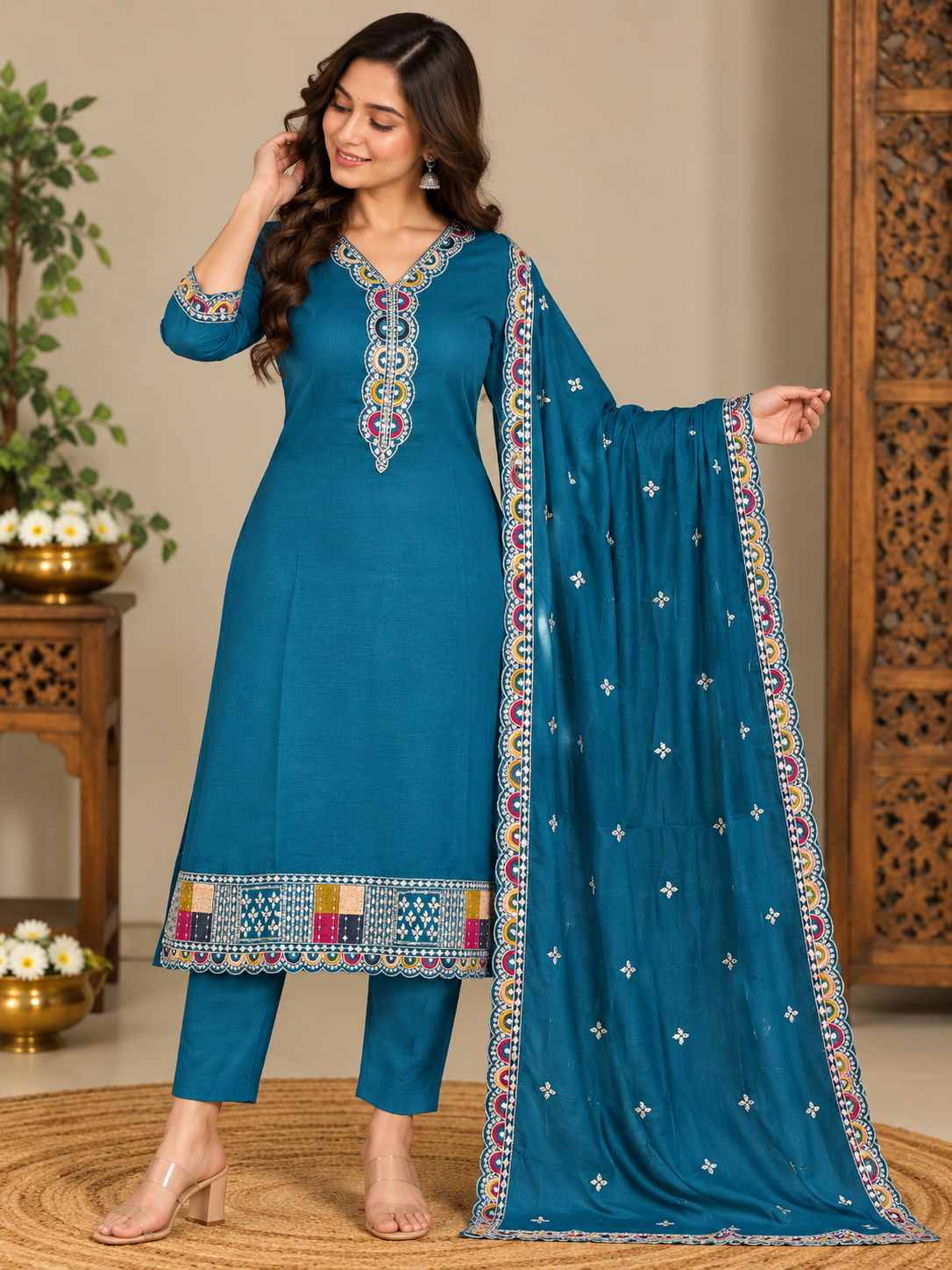 Kurti Pant Sets KPS950