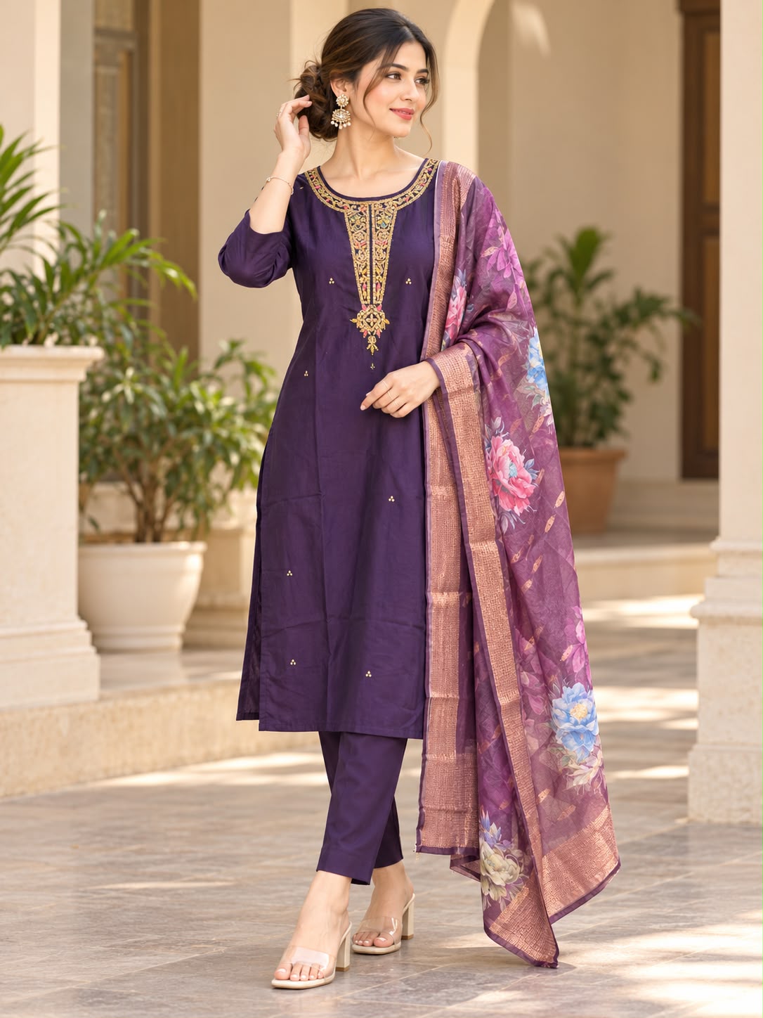 Kurti Pant Sets KPS1026