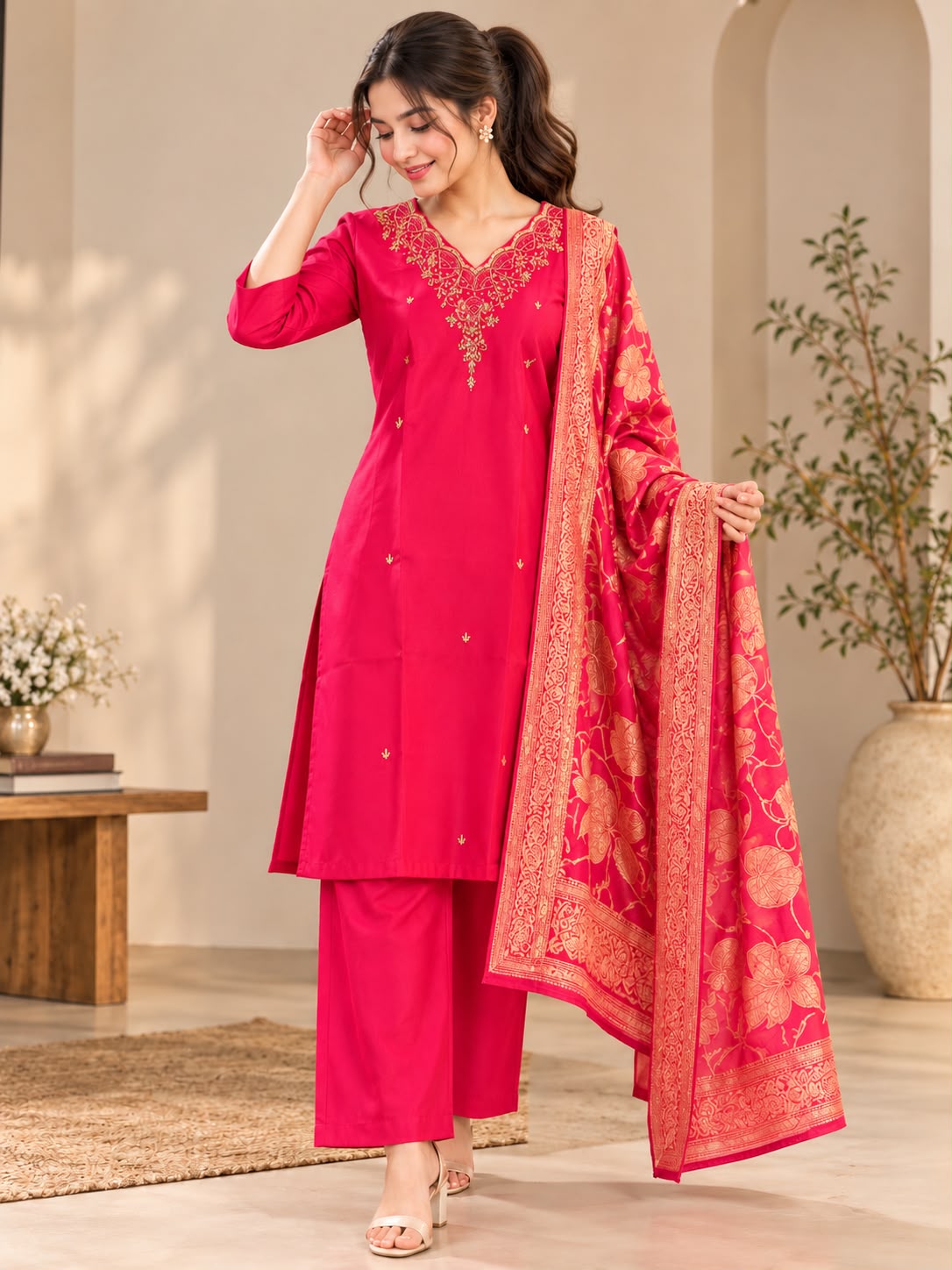 Kurti Pant Sets KPS1006