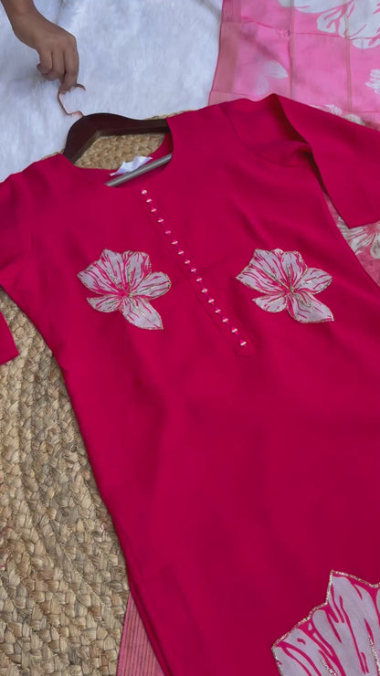 Kurti Pant Sets KPS358